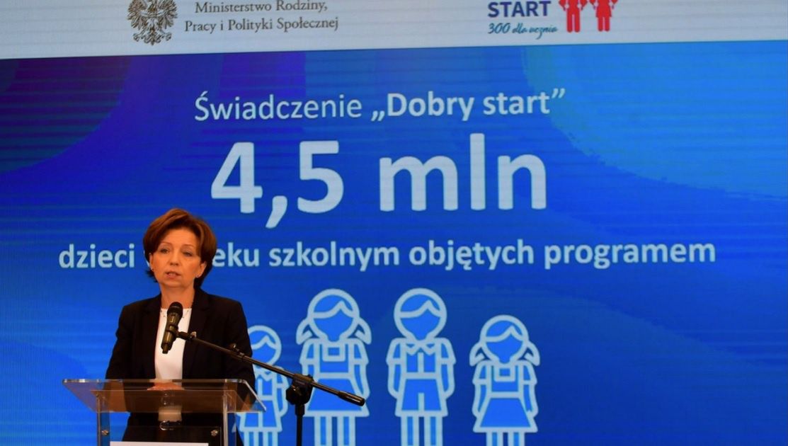 "500+" zawieszone? Ten komunikat nie jest prawdziwy