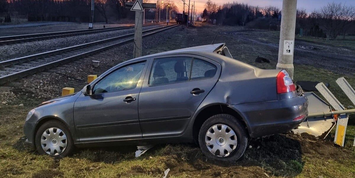 Skoda, wypadek na torach