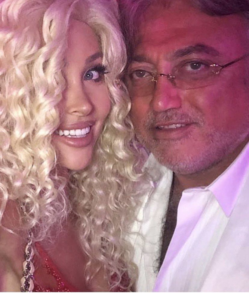 Julia Dybowska i Robert Tchenguiz