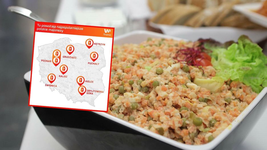 W tych miastach produkuje się majonez
