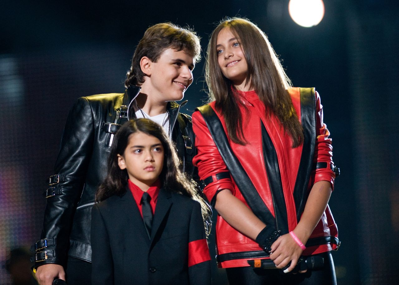 Michael Jackson's children (GETTY)