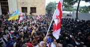Protesty w Tbilisi. Gruzińskie organizacje pozarządowe nie podporządkują się "rosyjskiemu prawu"