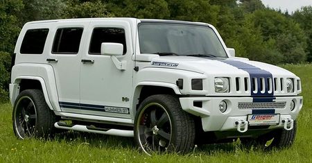 Klocek na kołach - GeigerCars Hummer H3 GT Alpha