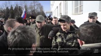 Atak samoobronny Krymu na dowództwo marynarki wojennej Ukrainy