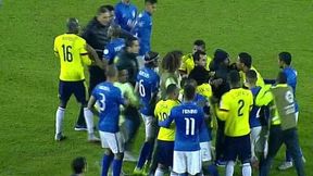 Przepychanki po meczu Brazylia - Kolumbia. Neymar i Bacca z czerwonymi kartkami!