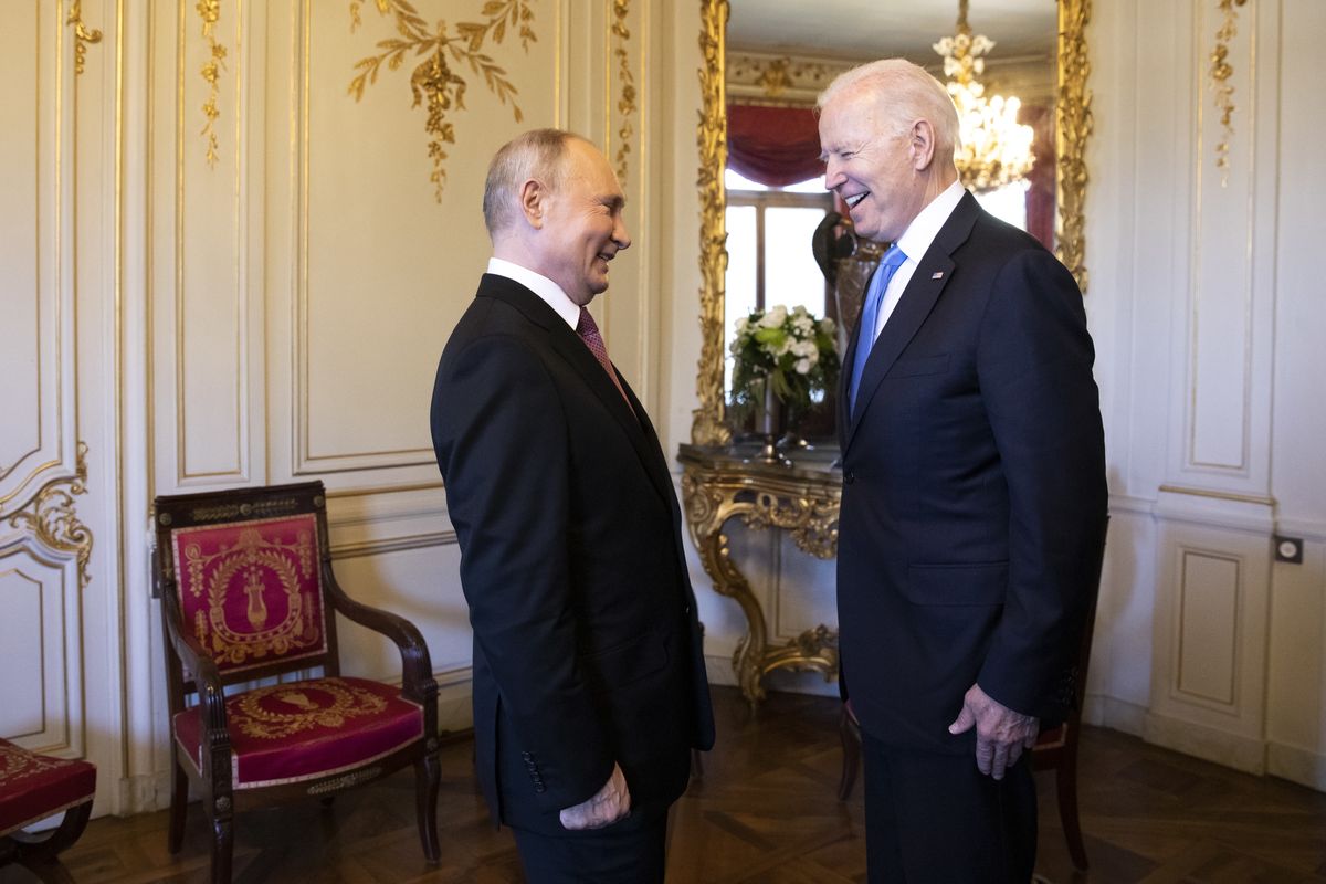 Władimir Putin i Joe Biden