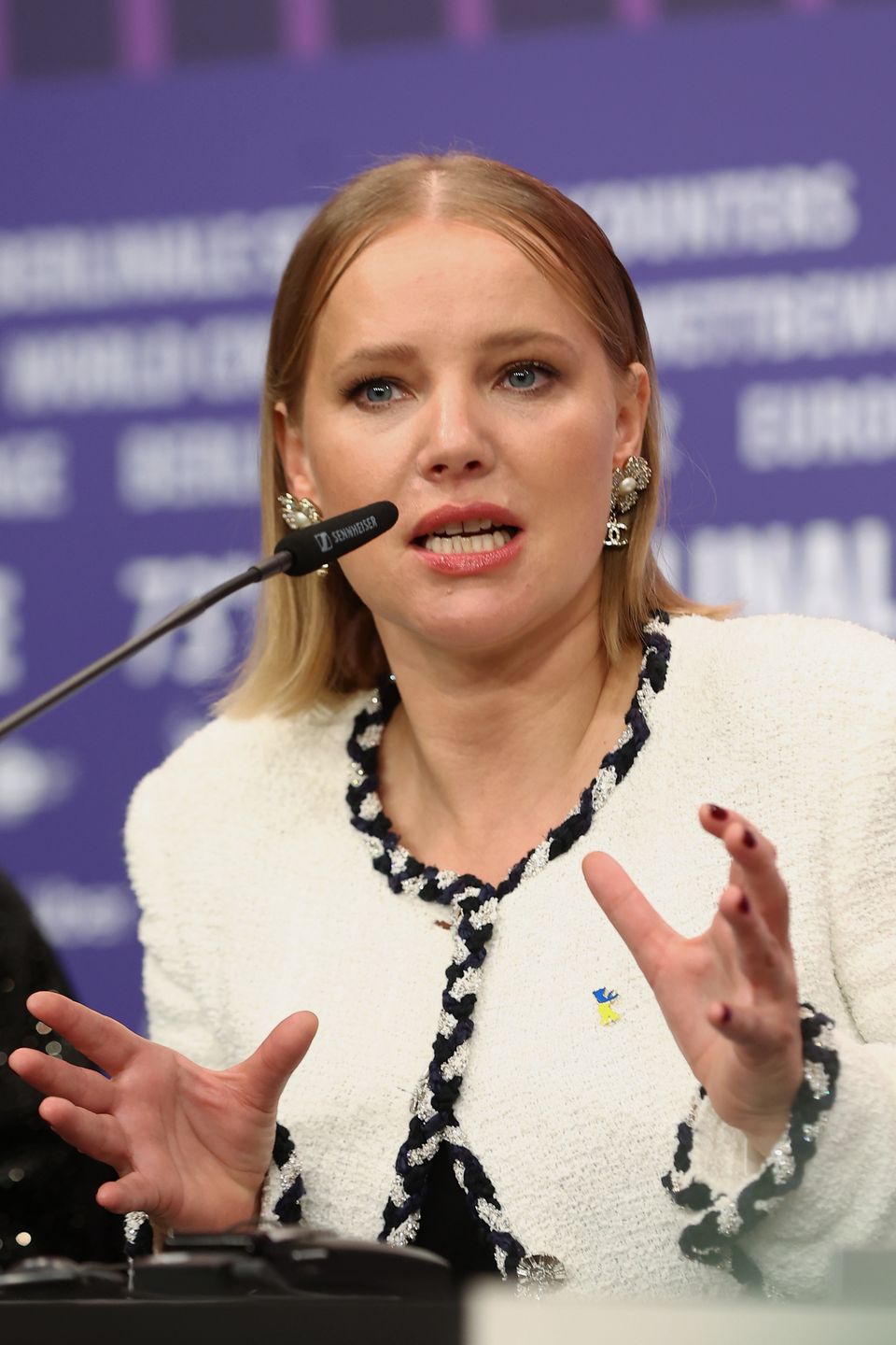 Joanna Kulig w stylizacji Chanel. Tak wyglądała podczas Berlinale 2023