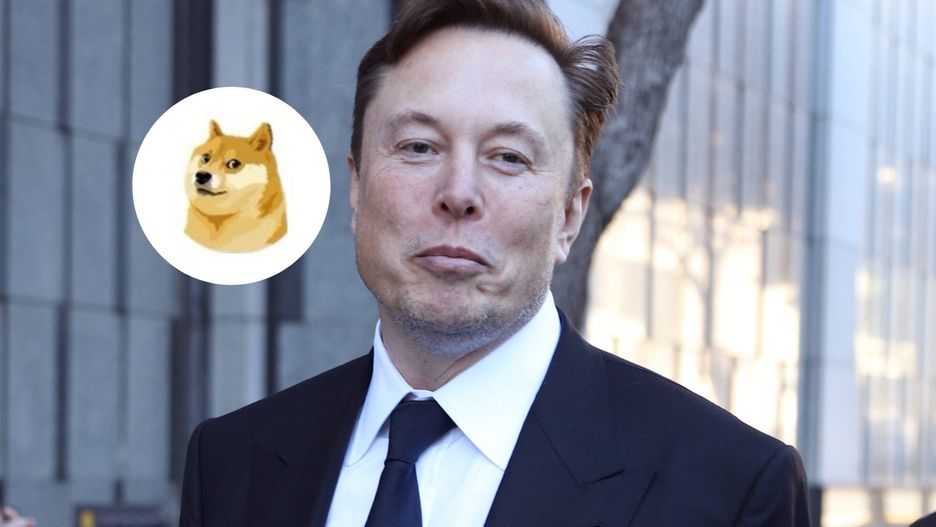 Elon Musk zmienił logo Twittera na dogecoin