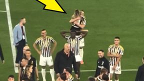 Co za sceny po triumfie Juventusu! Ukochana Milika wbiegła na murawę