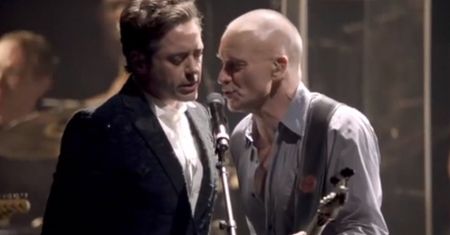 Robert Downey Jr. śpiewa na urodzinach Stinga!