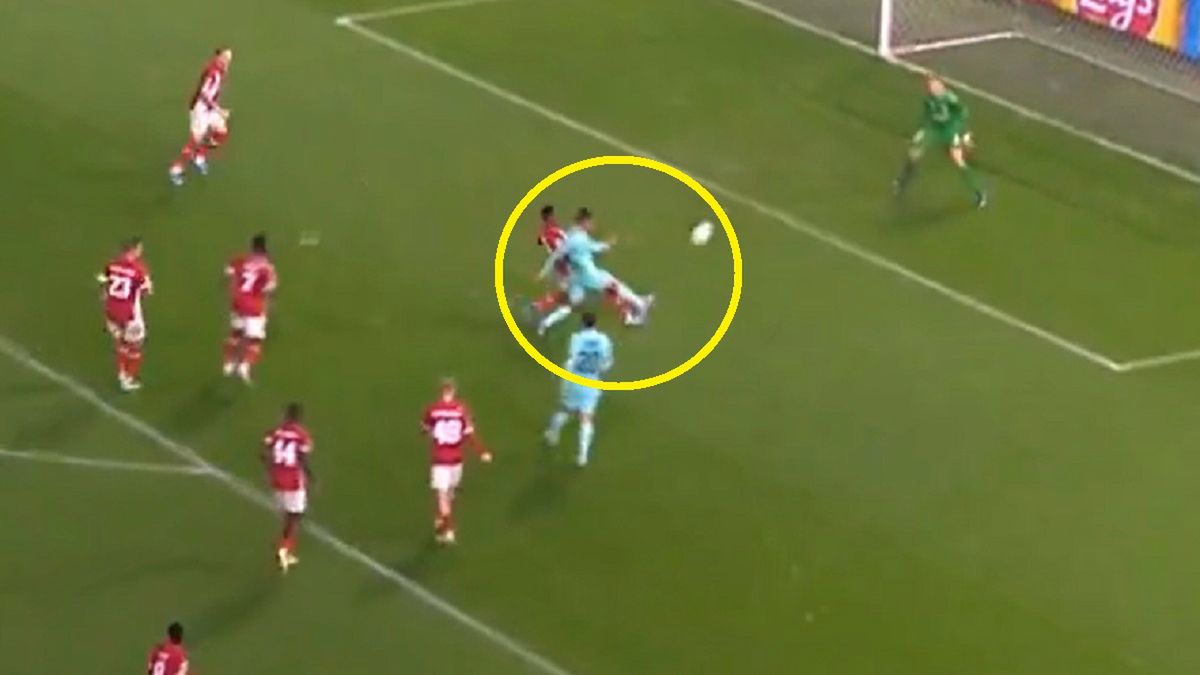 Twitter / Polsat Sport / Na zdjęciu: gol Torresa