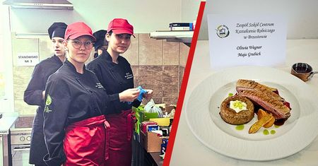 Kulinarny triumf w Brzostowie! Uczennice ZS CKR mistrzyniami "Polskiej Tradycji – Polskiej Kaczki"