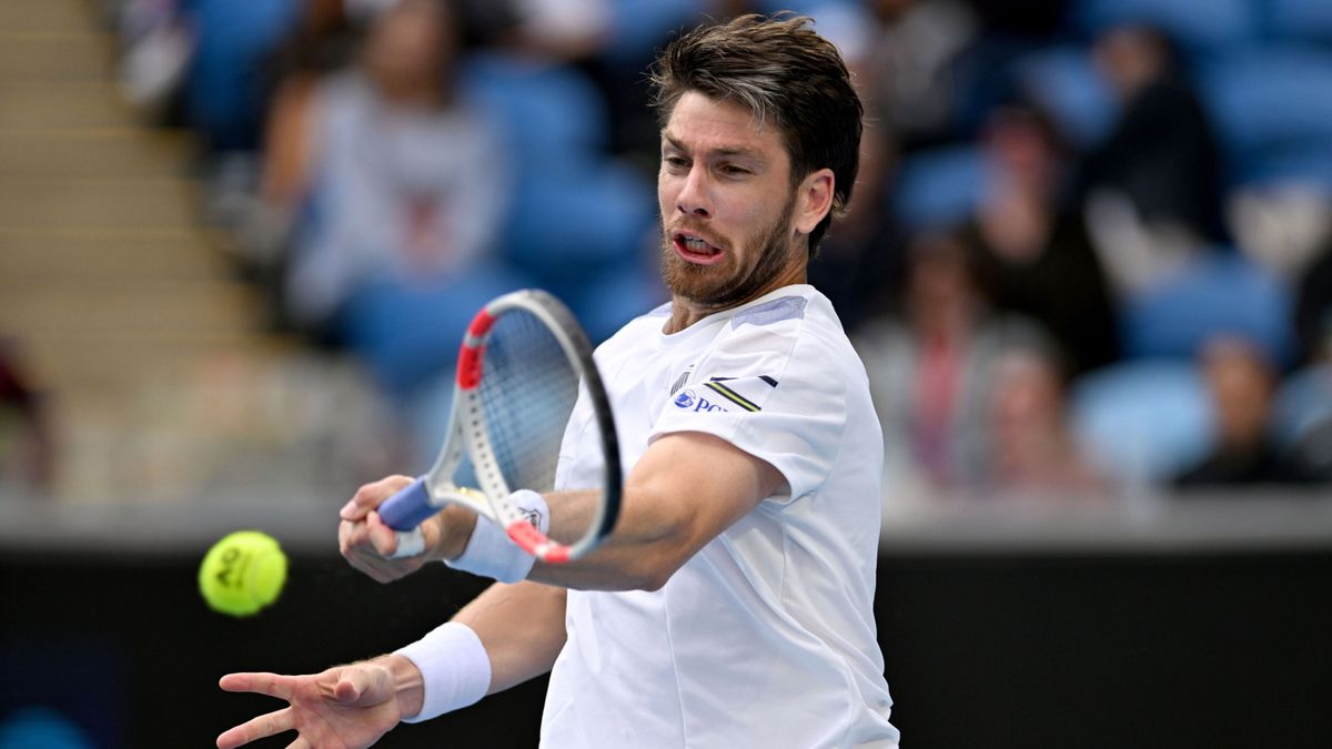 PAP/EPA / Lukas Coch / Na zdjęciu: Cameron Norrie