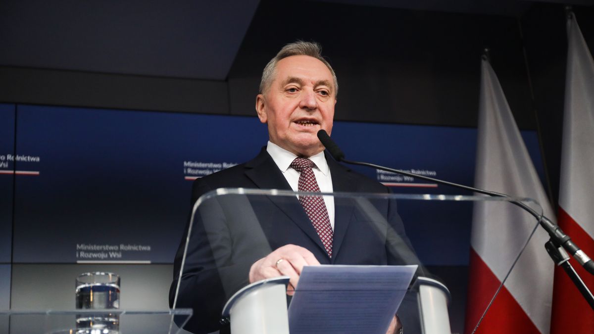 Wicepremier, minister rolnictwa i rozwoju wsi Henryk Kowalczyk