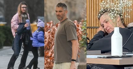 Dzień z życia Joanny Koroniewskiej i Macieja Dowbora: spotkanie w restauracji, przeglądanie smartfonów i czas z CÓRKĄ (ZDJĘCIA)