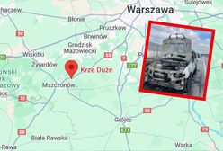 Jechali z małym dzieckiem. Doszło do pożaru auta