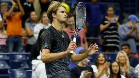 US Open: Alexander Zverev zachował spokój. Włoska rewelacja odprawiona