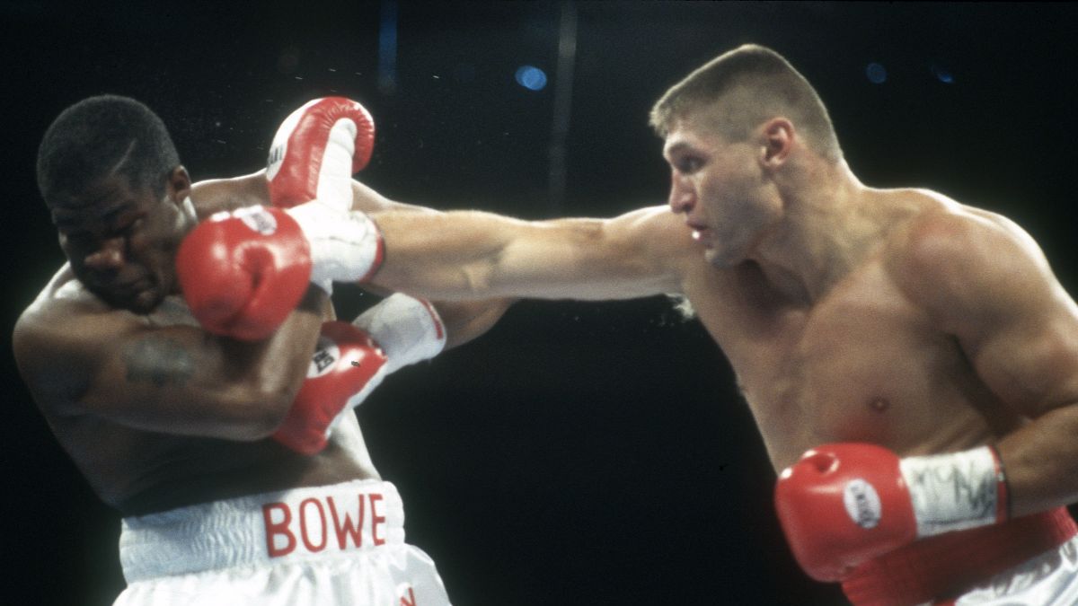 Getty Images / Focus On Sport  / Na zdjęciu: Riddick Bowe i Andrzej Gołota