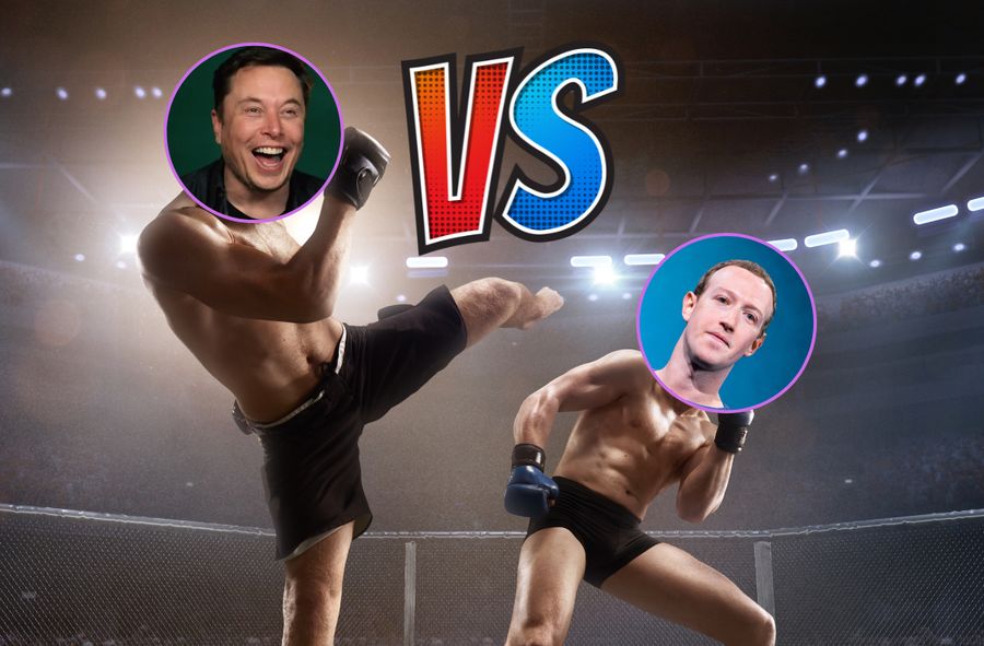 Kto zwycięży w walce Musk vs Zuck?