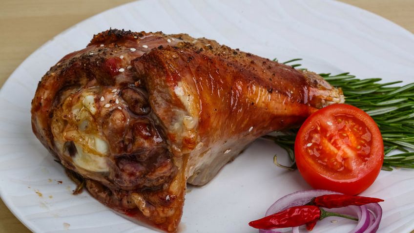 Skórka kurczaka smażona w cieście