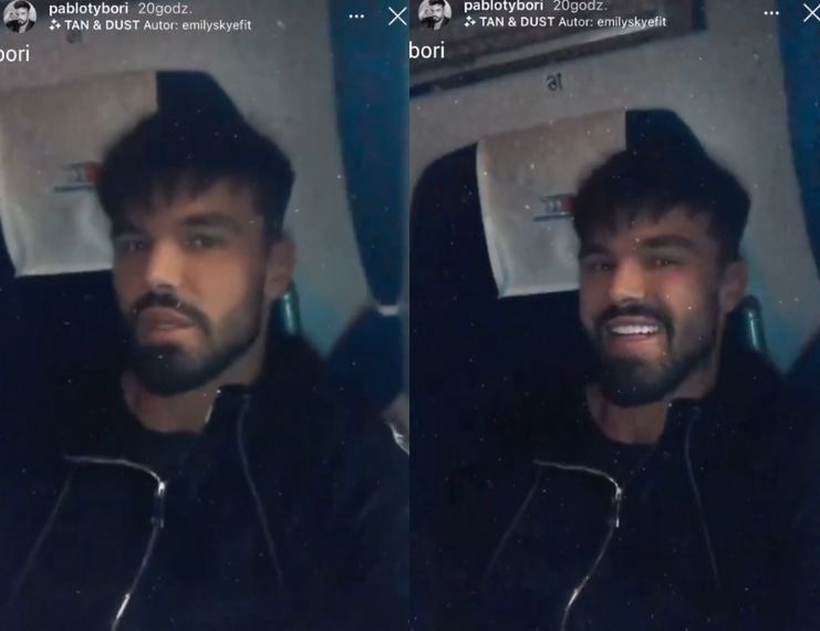 Paweł Tyburski z "Love Island" kłóci się w PKP