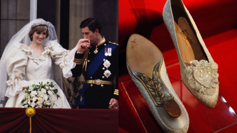 Ślubne buty księżnej Diany skrywały tajemnice