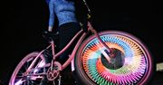 Dzięki diodom LED wyświetlisz wideo na rowerowych szprychach w czasie jazdy (wideo)