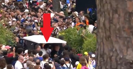 Interweniowała ochrona. Novak Djoković miał kłopot