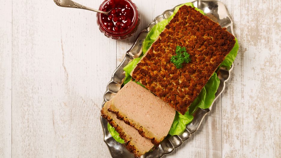 Pasztet mięsny z konfiturą z czerwonej cebuli