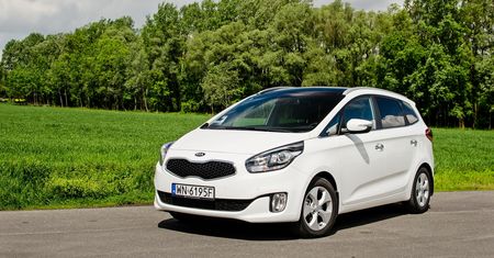 Nowa Kia Carens 1,7 CRDI - pierwsza jazda