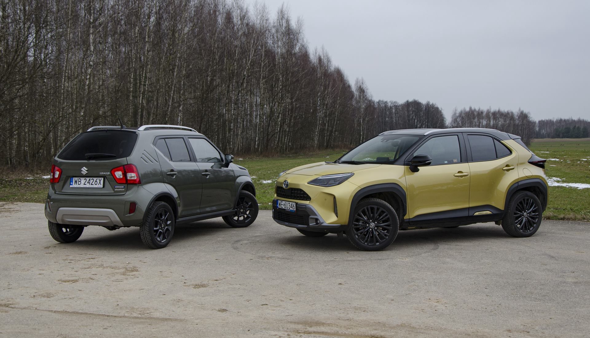 Suzuki Ignis i Toyota Yaris Cross