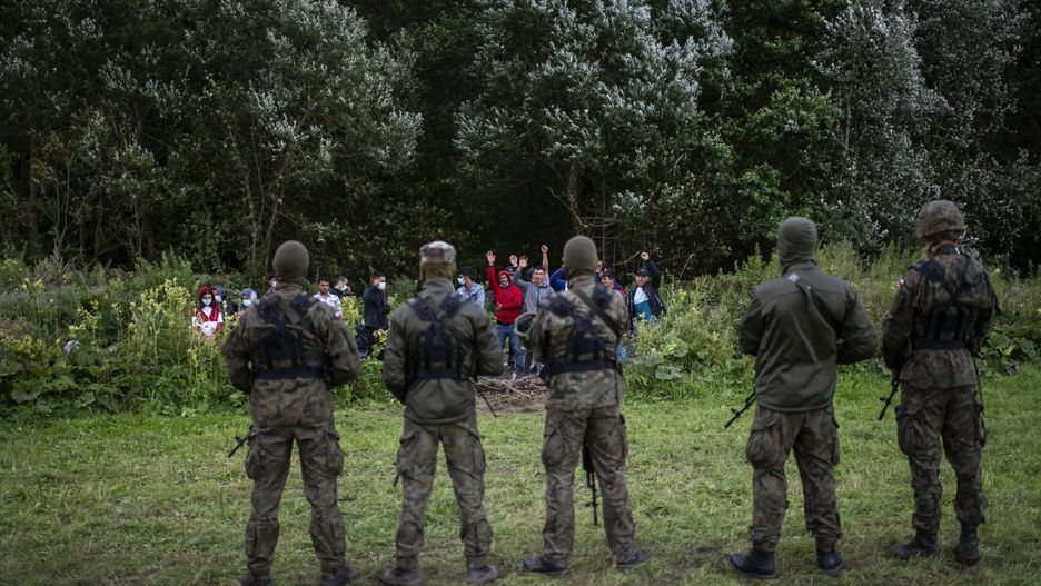 Usnarz Górny. Kryzys na granicy Polski z Białorusią. Rekordowa liczba imigrantów 