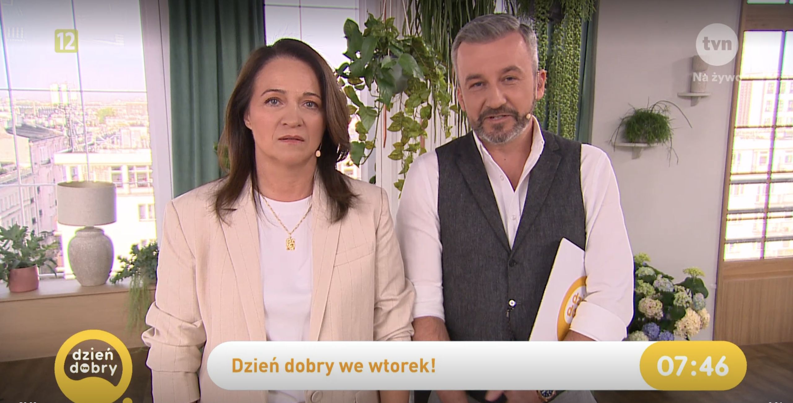 Krzysztof Skórzyński zirytował Ewę Drzyzgę. "Dzień dobry TVN"