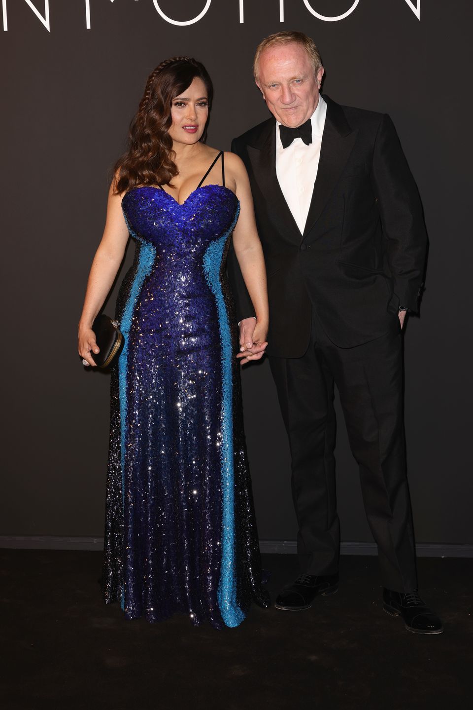 Salma Hayek na gali podczas festiwalu w Cannes 2021