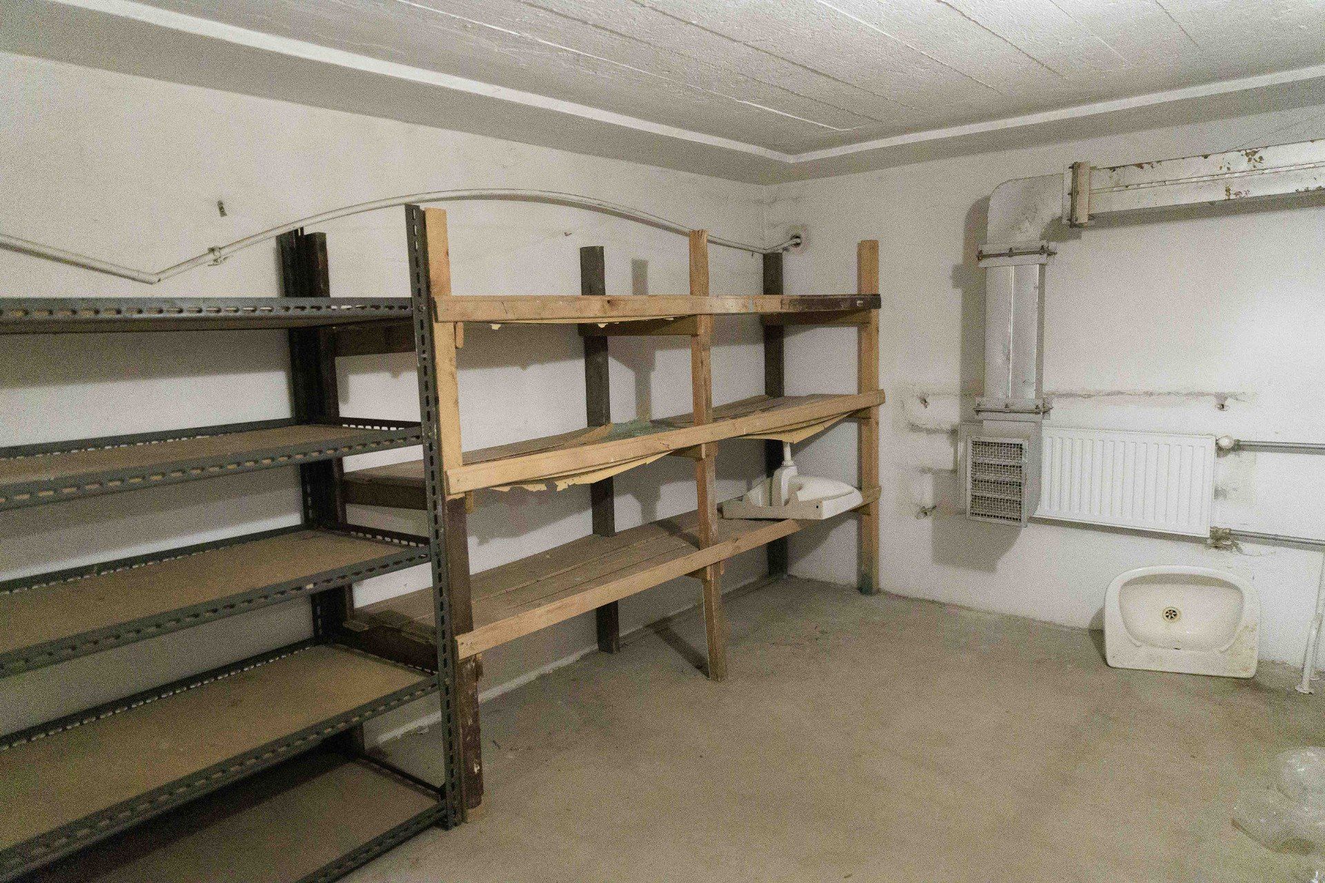 Wnętrze schronu pod hotelem BOSiR