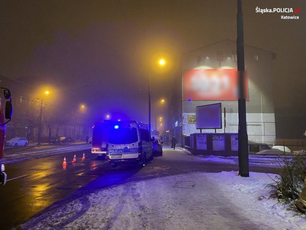 Akcja służb w Katowicach
