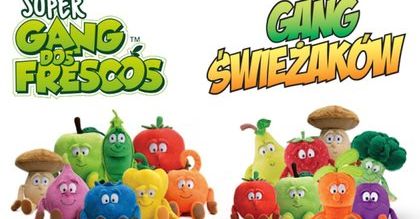 Gang Świeżaków czy dos Frescos? Lidl i Biedronka pokłóciły się o maskotki