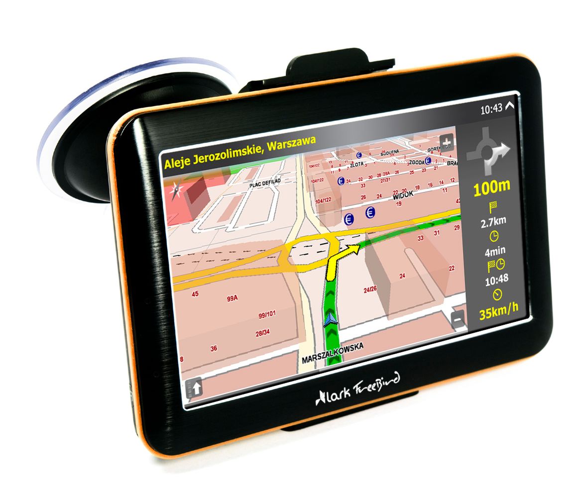 GPS z przewodnikiem turystycznym