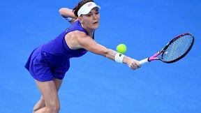 WTA, Sydney, finał: J.Konta - A.Radwańska (skrót)