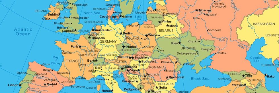 Masakra! Polacy wskazują państwa na mapie Europy