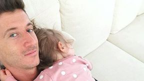 "Mała księżniczka tatusia". Robert Lewandowski wrzucił rozczulające zdjęcie