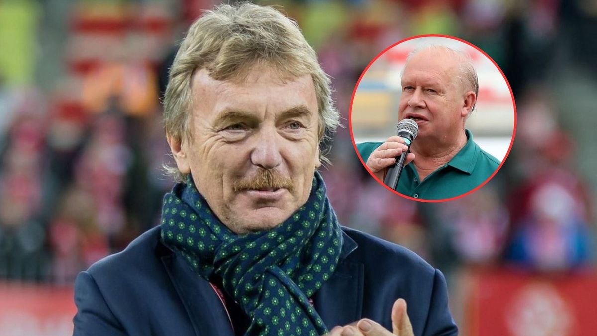 WP SportoweFakty / Michał Domnik/ Michał Szmyd / Na zdjęciu: Zbigniew Boniek i Jerzy Kanclerz, prezes Abramczyk Polonii (w kółku)