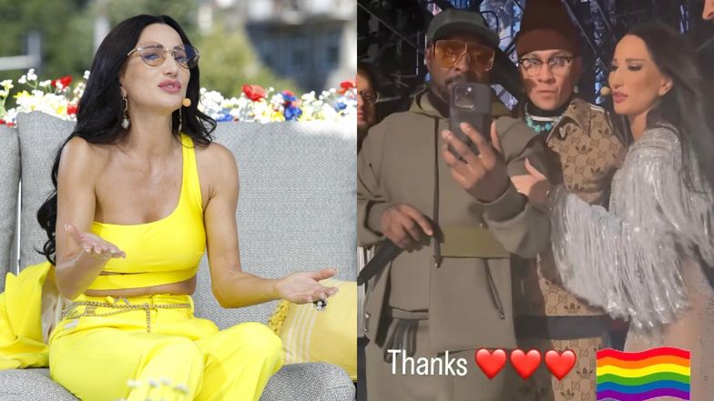 Justyna Steczkowska tłumaczy się z "afery z tęczową opaską" na Sylwestrze Marzeń i deklaruje: "Nigdy NIE BYŁAM przeciwko społeczności LGBT"