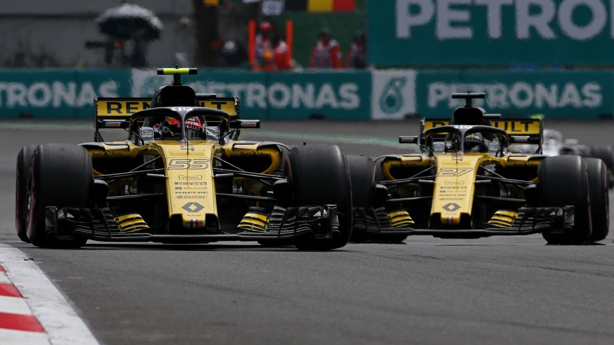 Renault podczas GP Meksyku