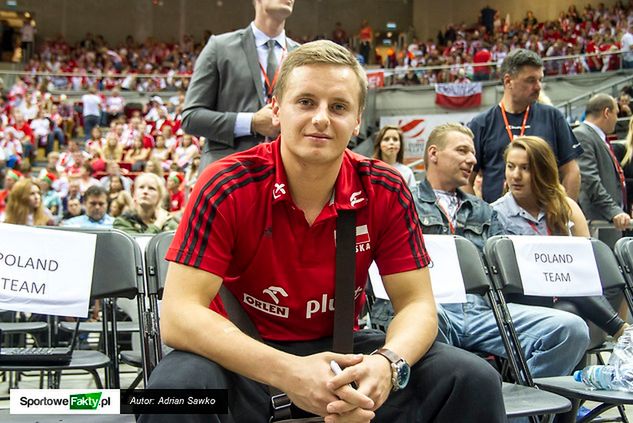 Damian Wojtaszek stanowił bardzo pewny punkt zespołu na pozycji libero