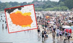 Prawie cały kraj w alertach. Piekielny upał zatrzyma się nad Polską