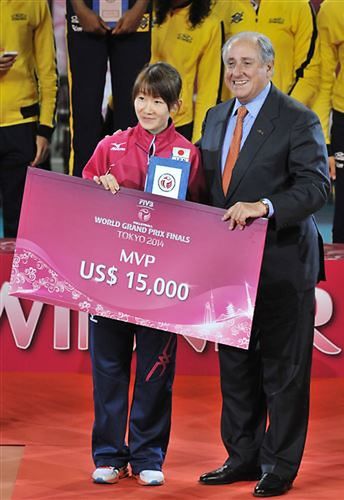 Japońska libero, Yuko Sano, została wybrana MVP Final Six / fot. FIVB