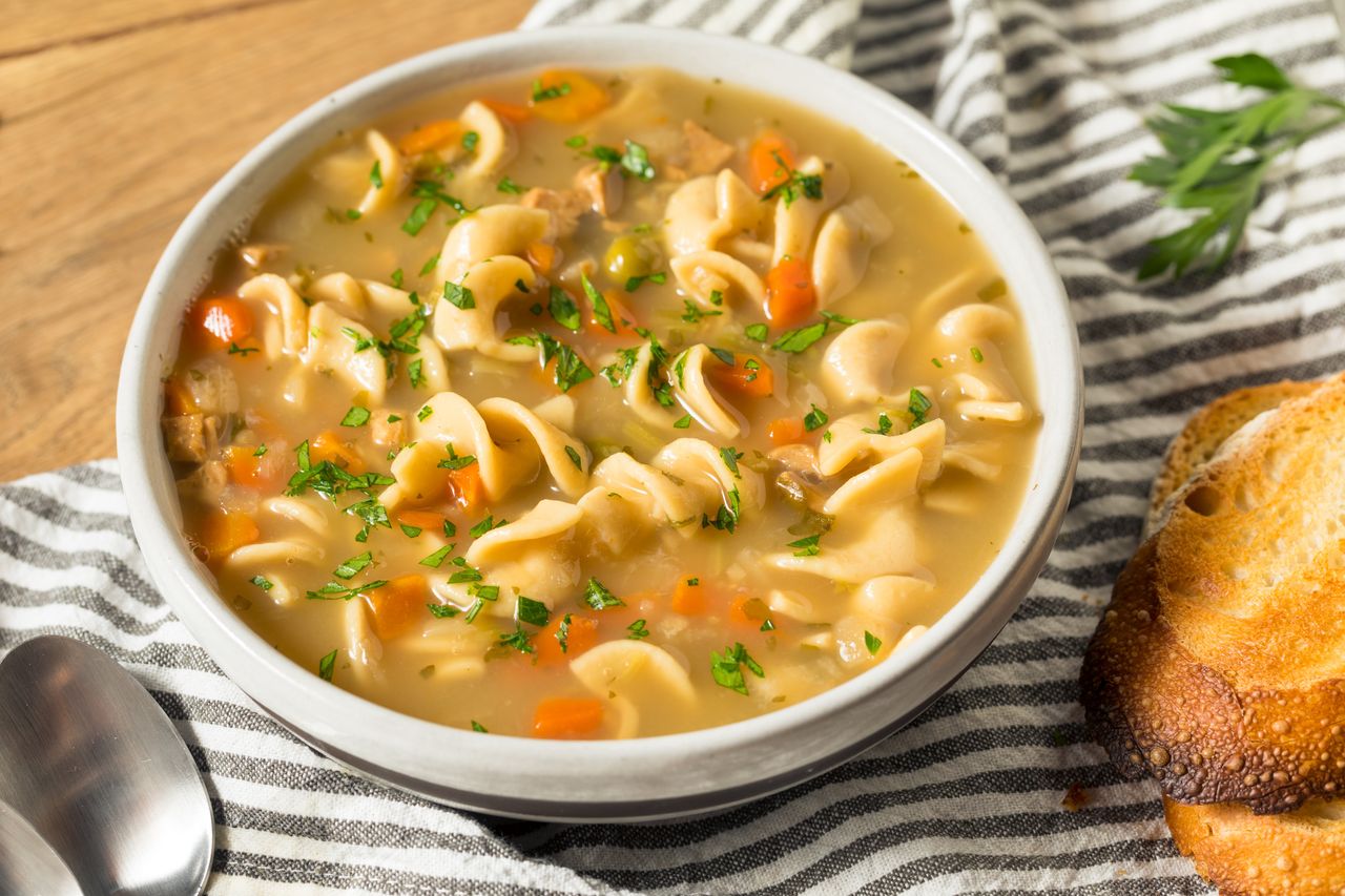 Homemade Chicken Noodle Soup