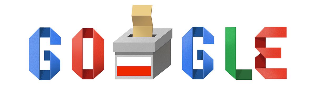 Wybory parlamentarne 2019. Google Doodle przypomina wyborcom o głosowaniu