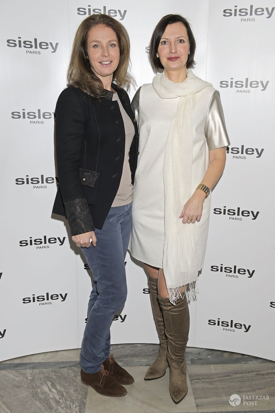 Karolina Wajda, Iwona Kamińska na premierze Sisley